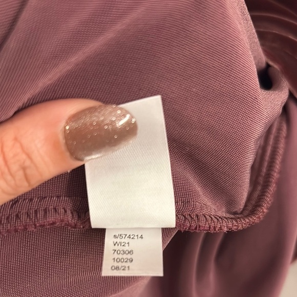 Ann Taylor LOFT Velvet Purple Puff Sleeve Fitted Blouse Small Whimsigoth - Picture 9 of 12